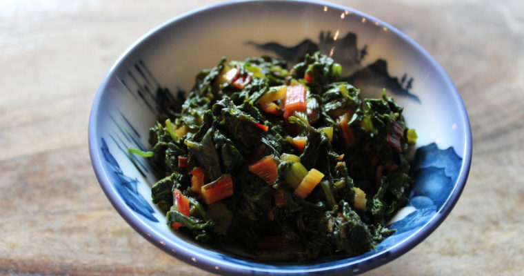 Triple Saag: Indian-Spiced Greens