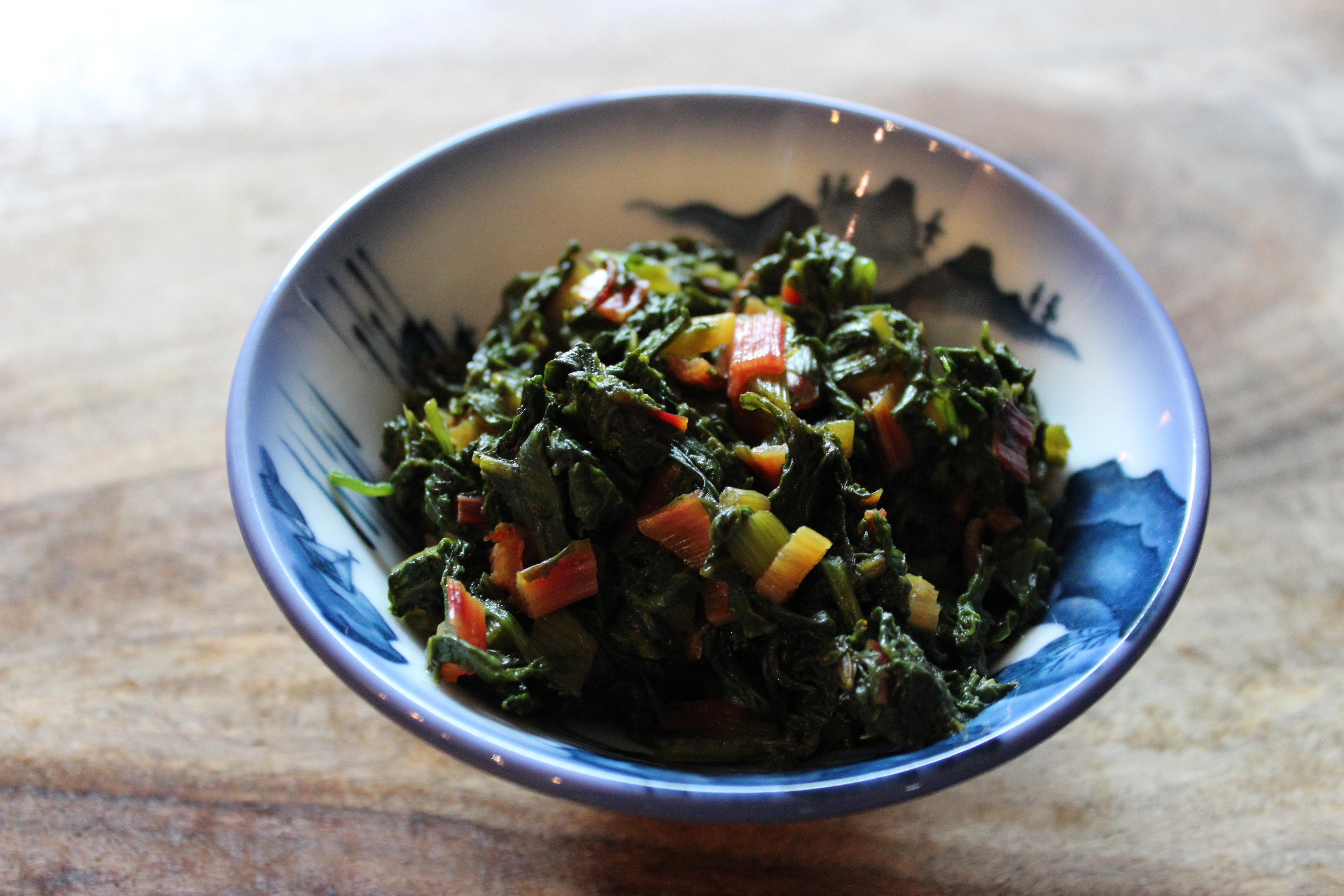 Triple Saag: Indian-Spiced Greens