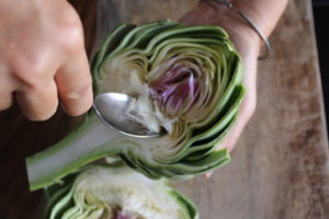 Artichoke Cleaning